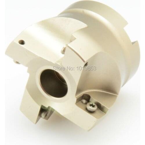 RAP400R-63-22-4T 75 degree indexable face milling cutter shell mill for used APMT1604 carbide inserts