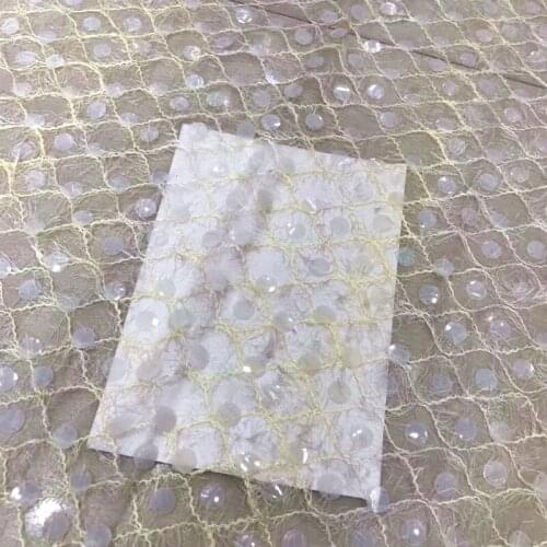 GLace 1Y/lot 7colours stripe grid mesh glitter lace sequins fabric for dress performance costume accessories TX1482