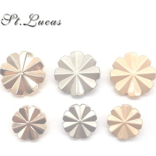 10pcs/lot new decorative buttons high quality British style metal buttons for women shirt suit overcoat sewing accessory diy