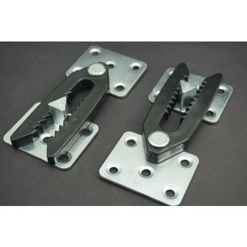2 x Universal Sofa Interlocking Couch Sectional Furniture Connector Joint Snap