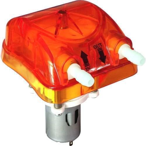 500ml/min, 2 Rollers, Honlite 24V Peristaltic Pump with Exchangeable Pump Head and PharMed BPT peristaltic tube