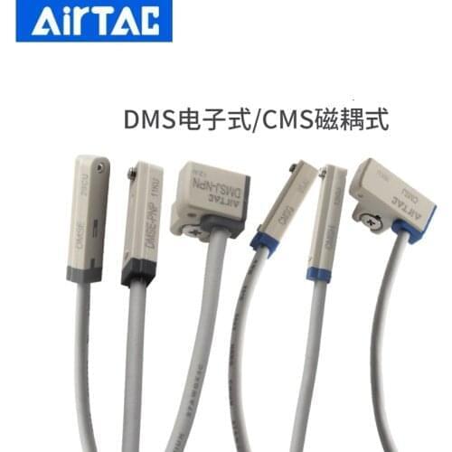 Airtac Two Wires Type Reed Sensor CMSG CMSH CMSE Magnetic Switch Lead Length 2 Meter