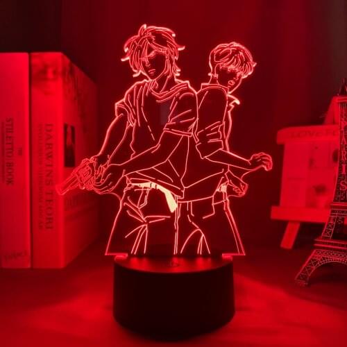 Banana Fish Led Night Light Anime Kids Birthday Gift for Bedroom Decor Manga Gadget Dropshipping Banana Fish Lamp