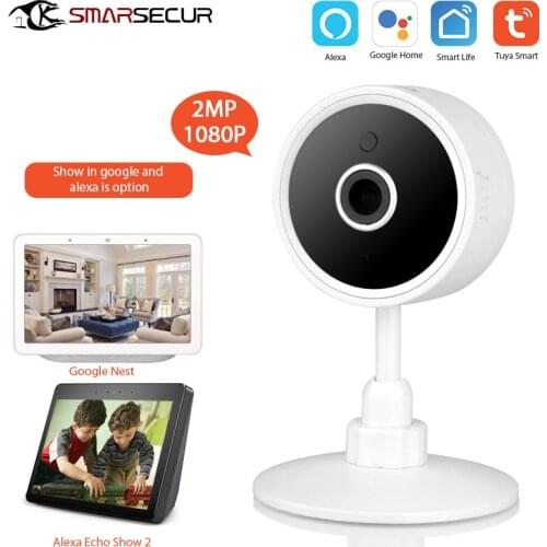2MP 1080P Wireless Intercom IP Camera Support Tuya Smart Life Home Security System Baby Monitor
