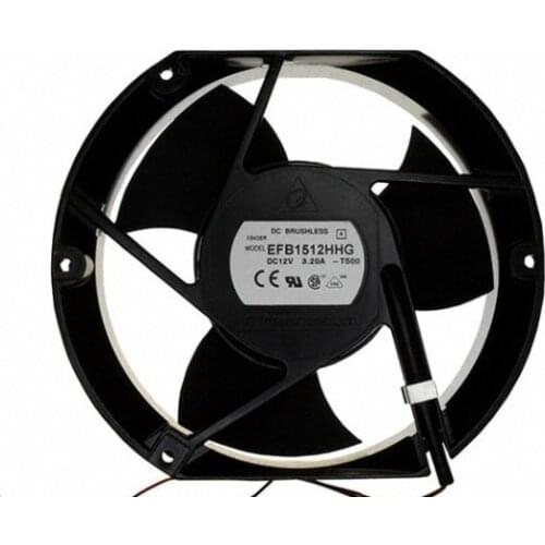 For Delta fan 17 cm 12V CPU large air volume Delta fan car cooling fan EFB1512HHG