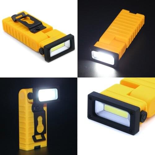 DONWEI Portable Super Bright COB LED Flashlight Work Lights Dimmable Outdoor Travel Camping Safe Hand Torch Flash Light