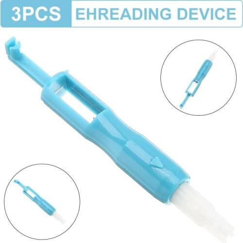 3pcs Newest Automatic Threaders Needle Inserter for Sewing Machine Portable Housewife Sewing Machine Threading Tool
