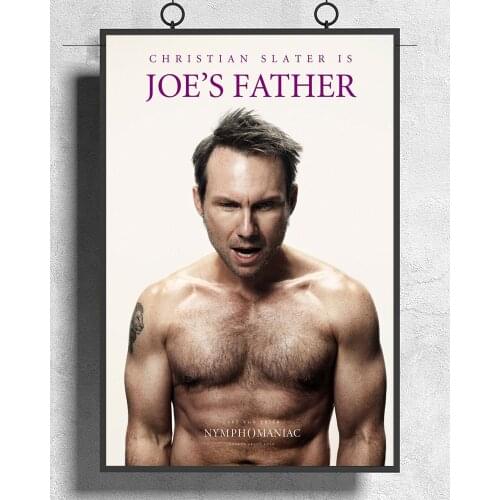 L499 NYMPHOMANIAC Movie 2013 Christian Slater Silk Fabric Poster Art Decor Indoor Painting Gift