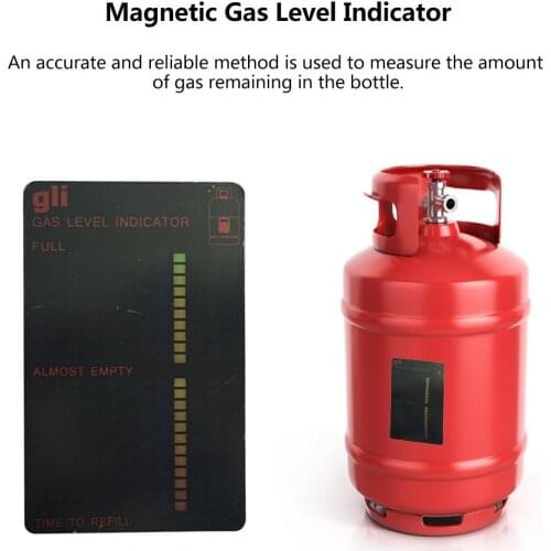 Magnetic Gas Level Indicator Gauge Propane Butane Fuel Gas Tank Bottle Level Indicator Special Tools Kitchen Supplies Utensil