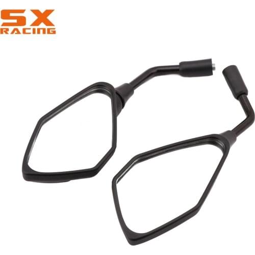 Motorbike Black Plastic Rearview Side Rear View Mirrors For KAWASAKI Z800 Z 800 2013 2014 2015 2013-2015 Motorcycle