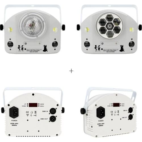 Multi Lamp Dj Disco Light Ball Sound Party Lights Laser Projector For Home Christmas Dmx Strobe Light Stage Lighting Effect Opt