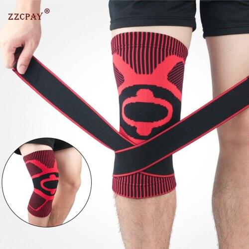 1PCS Knee Brace Compression Sleeve Knee Support Protector Running Basketball Weight Lifting Dance Arthritis Sports Knee pads