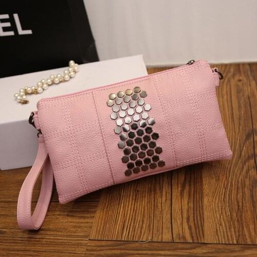 4113 New Fashion European and American Handbag Lady Shoulder Bag Women Day Clutches Wallet