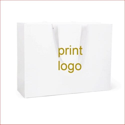 Wholesale Luxury 250gms high quality gift bag custom logo shopping bag paper print your logo