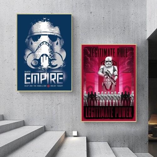 Movie Poster Star Wars Canvas Painting Wall Art Posters and Prints Wall Decor Picture Sofa Background Home Decor Birthday Gift