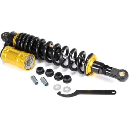 Spring 10mm 430MM 17" Rear Suspension Air Shock Absorber For Motorcycle ATV Quad Scooter Bumper Spring Protective