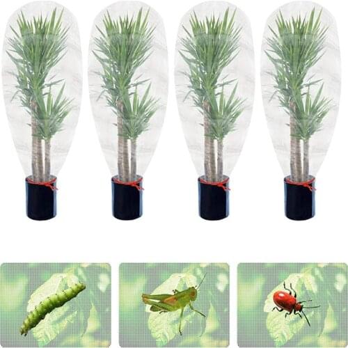 Poultry PE Flies Flower Yard Bird Barrier Netting Mesh Fruits Plant Cover Home Vegetable With Drawstring Protection Insect