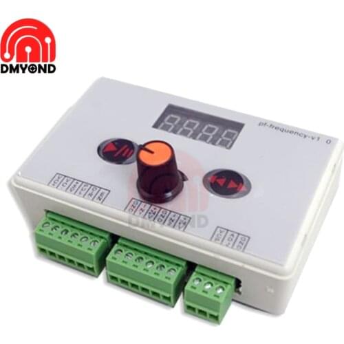 DC 12V 24V Reversible Stepper Motor Speed Regulator Pulse Signal Controller Stepping Motor Governer Governor LED Display 7.5-24V