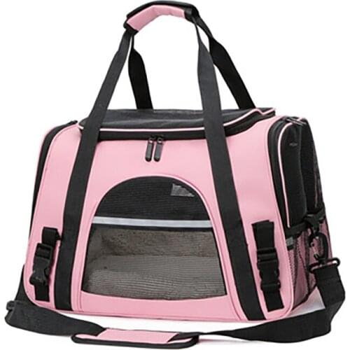 Carrier for Puppy Cats Backpack Portable Small Dogs Strap Mesh Breathable Outing Travel Handbag Bags Pet Supplies Accessories