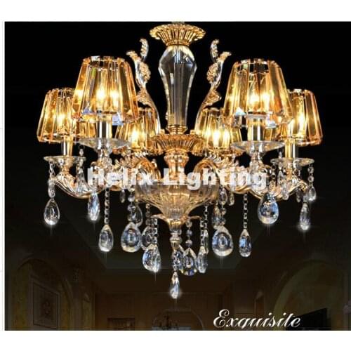 Modern Crystal Chandelier Light Hot Selling Modern Crystal Chandelier Crystal Clear Shade 110-260V 100% Guaranteed Free Shipping