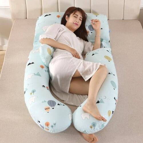 Cozy Full Body Covers Maternity Support Pillow Side Sleeper Bodypillow Pregnancy Pillow Nursing Almohadas Bedding BW50YF