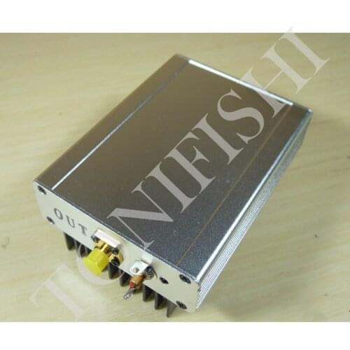 High frequency radio frequency broadband amplifier 1MHz--130 (180) MHz 6W power amplifier, gain 37dB, impedance 50 ohms