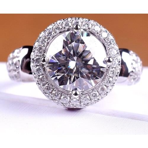 Creative Small Red Diamond S925 Sterling Silver Rings Women Engagement Luxury Wedding Original Design Jewelry Charm Elegant Gift