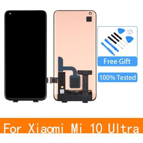 For Xiaomi Mi 10 Ultra LCD Screen Display+Touch panel Screen Digitizer Replace For Xiaomi MI10 Ultra M2007J1SC LCD Display