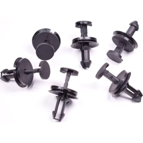 100Pcs 8.9MM Car Bumper Front Grill Grille Retainer Fastener Rivets Clip For Ford GM Hot sell and High Quality Auto Accessories