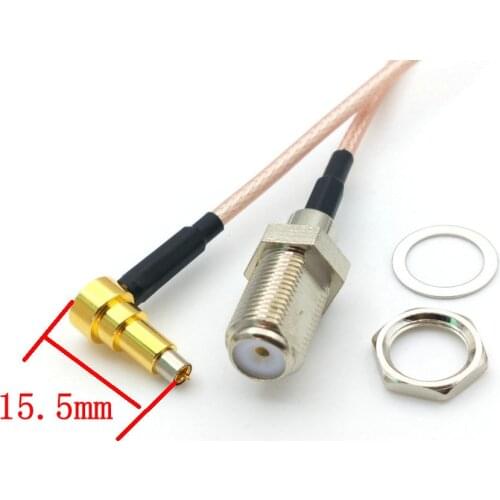 100pcs new MS-156 MS156 Pyhteyl Plug Male To F Female Jack Test Probe RG316 Cable Leads