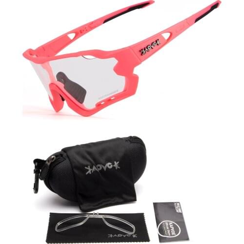 2021 Road Bike Men Women Photochromic Cycling Pink Glasses Sport Outdoor Sunglasses Bicycle MTB Goggle Driving Fishing Eyewear
