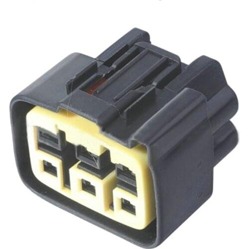 5/10sets auto 6pin electric plastic waterproof electrical Motorcycle connector FSW--C-6F-B