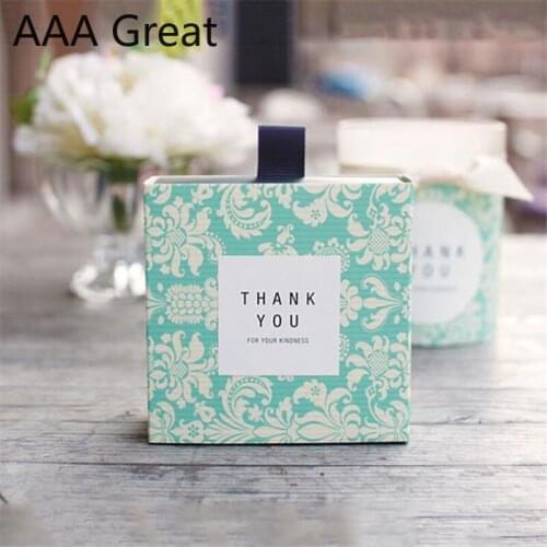 50Pcs/Lot Wedding Decoration Baby Candy Packaging Box Chocolate Party Wedding Gifts For Guests Christmas Decorations Present Box