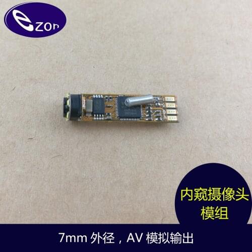 AV 7mm Analog 300000 Pixel Industrial Endoscope Module Analog Endoscope Camera Module (OV7740