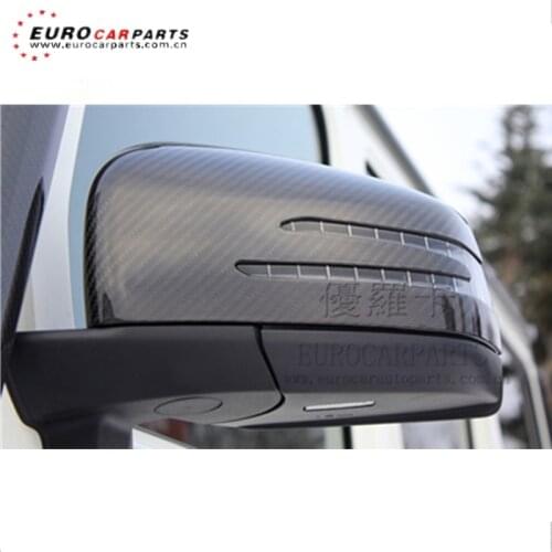 G Class side mirror covers G63 G65 G550 G500 G55 G350 w463 carbon fiber material side mirror cover