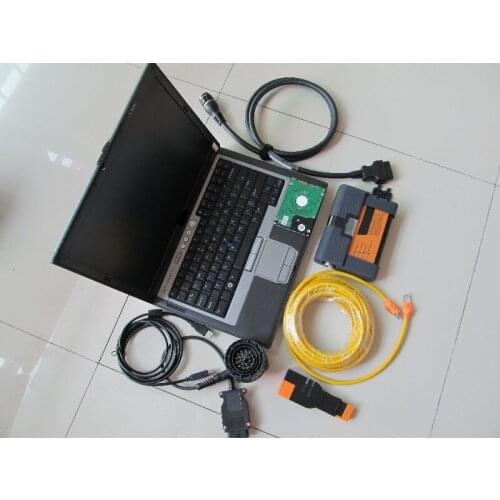 For bmw diagnostic scaner for bmw icom a2 b c with hdd 500gb expert mode software with laptop d630 4g ready to use windows 7