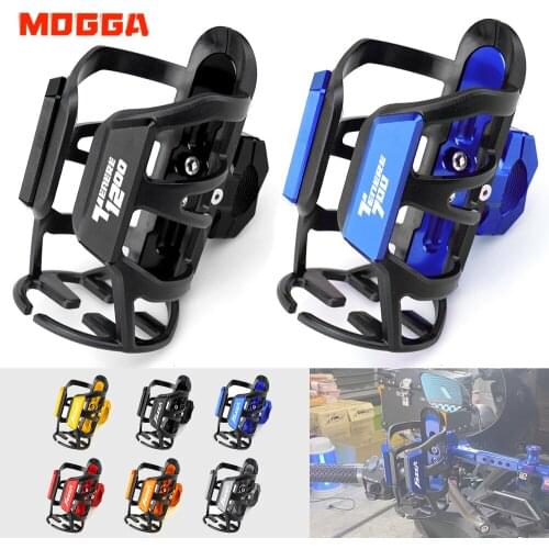 For Yahama Tenere700 Tenere1200 Tenere 700 1200 XT1200Z Newest Motorbike Beverage Water Bottle Cage Drink Cup Holder Sdand Mount
