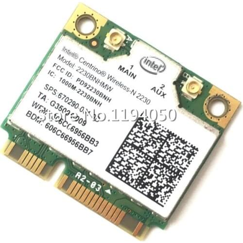 Intel2230 Centrino wireless-N2230 Wlan + Bluetooth 4.0 mini pci-E Combo Karte 300M wifi+4.0BT