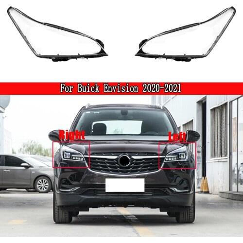 Car Headlight Lens Cover Replacement Head Lamp For Buick Envision 2020 2021 Headlamp Cover Front Auto Shell
