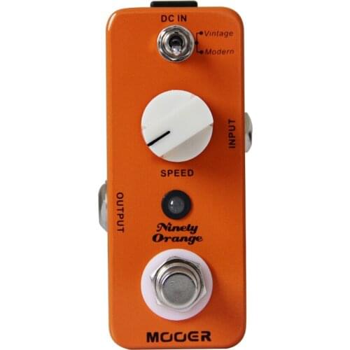 Mooer Ninety Orange Phaser Pedal Guitar Effects Full Analog Circuit Vintage,Modern Modes Metal Shell Guitar Accessories