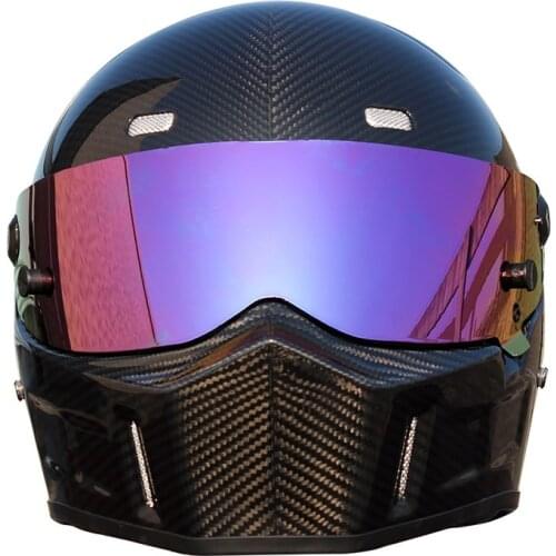 Carbon fiber Full Face Motorcycle Helmet Casco Moto Professional Racing Helmet Capacete Moto Kask DOT Motocross Off Road Touring