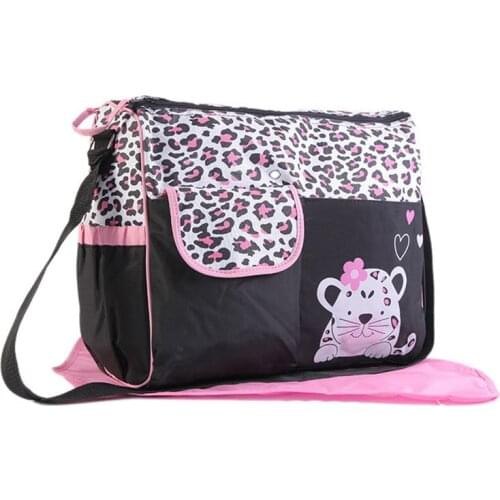 Cartoon Animal Mummy Bag Shouder Bag Multifunction Large Capacity Waterproof Nappy Bag Kits Mummy Maternity Travel Backpack