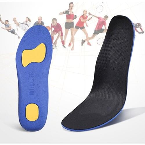 Stretch Breathable Deodorant Running Cushion Insoles For Feet Man Women Insoles For Shoes Sole Orthopedic Pad Memory Foam