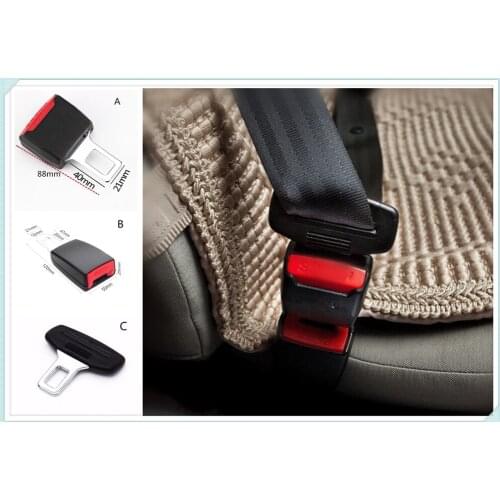 Car seat belt Lock plug extension joint universal buckle head for Honda FCX Brio 3R-C Skydeck P-NUT Legend