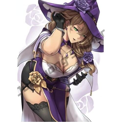 Genshin Impact Waterproof Car Stickers Refrigerator Motorcycle Decal JDM Car Door Occlusion Scratch Exterior Decor PVC13x9cm