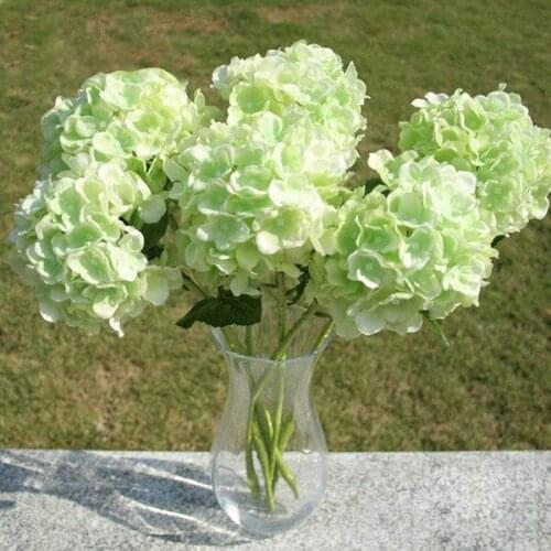 1 Bunch Faux Artificial Floral Flower Bouquet Hydrangea Party Decoration Crafts AUG889
