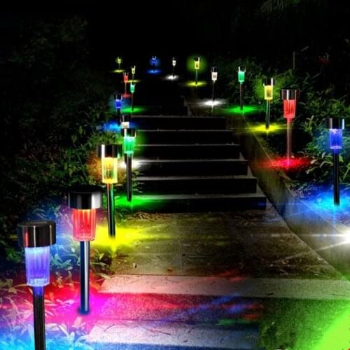12pcs Lawn Lamp Solar Light Outdoors Garden Pathway/patio Lighting Decoration Yard Backyard Decor Christmas Lights Waterproof