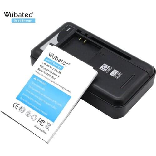 1x EB595675LU 3200mAh Replacement Battery + Universal Charger For Samsung Galaxy Note 2 II Note2 N7100 N7102 N7105 T889 L900