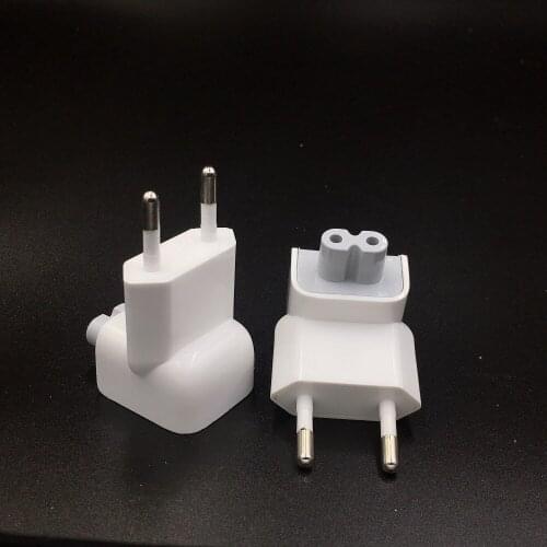 200pcs by DHL Wall AC Detachable Electrical Euro EU Plug Duck Head For Apple iPad iPhone For samsung USB Charger Power Adapter