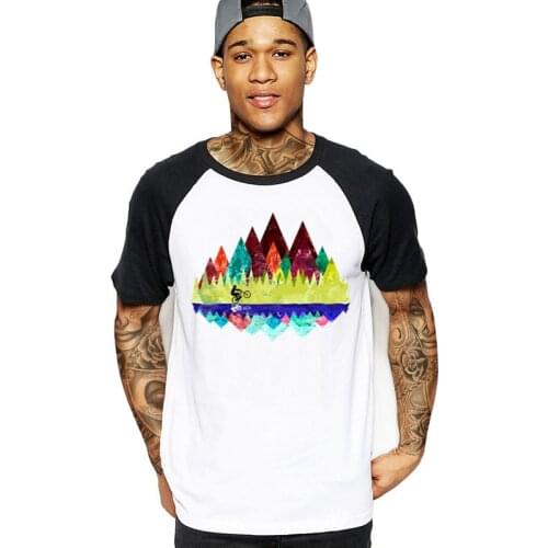 2020 streetwear MTB Aqua Trails bike biking motorbike Mens t shirts one piece stranger things male tshirt camiseta mala t-shirt